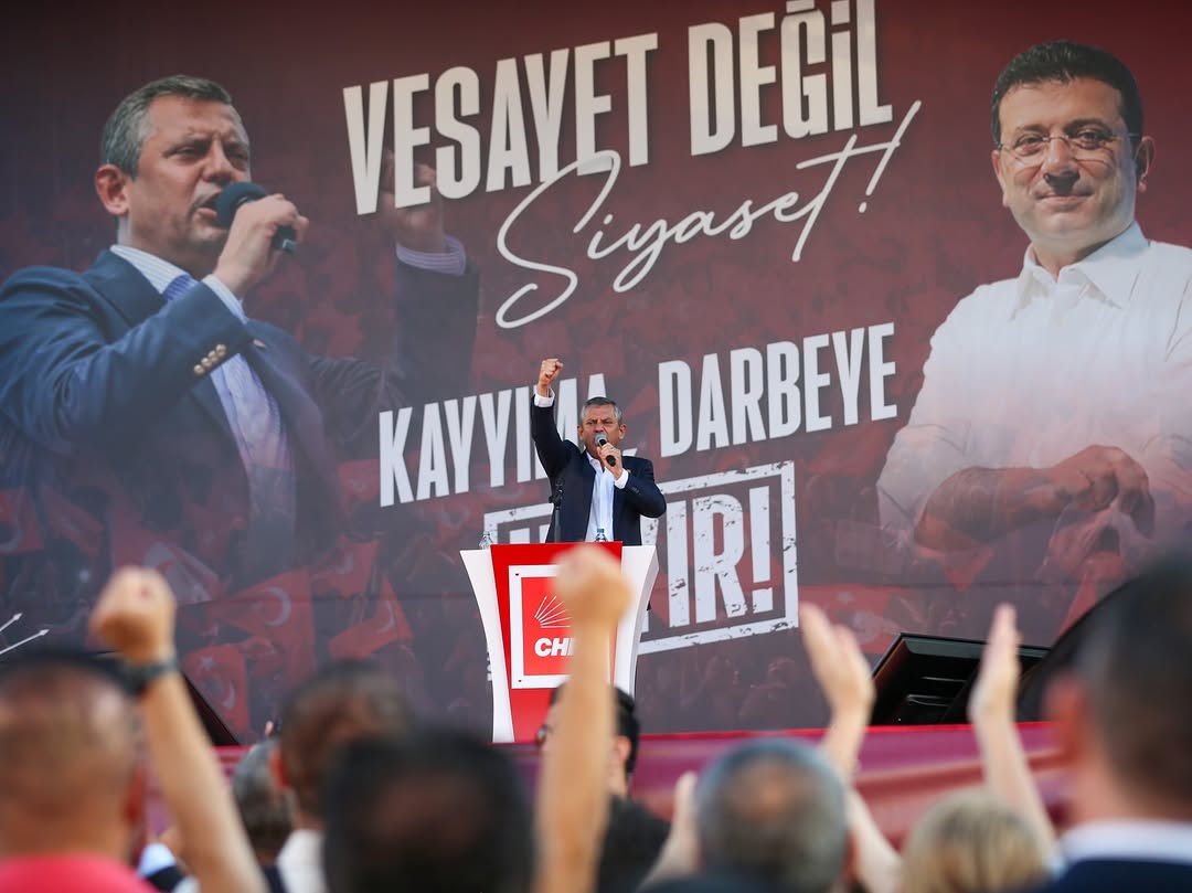 CHP Süleymanpaşa Örgütü “Vesayet Değil Siyaset” Mitinginde